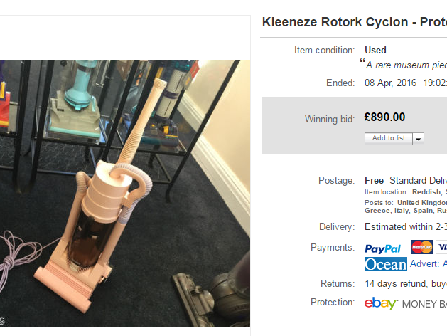 kleeneze rotork cyclon