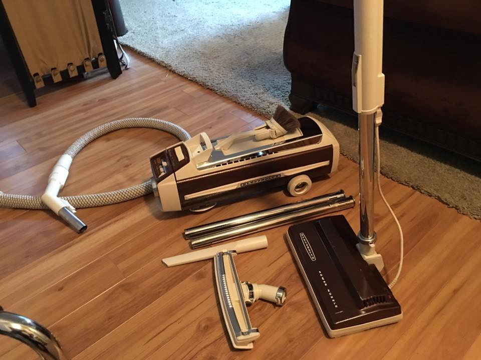 2024 Vintage Electrolux 1401 Olympia One Canister Vacuum Cleaner and Parts