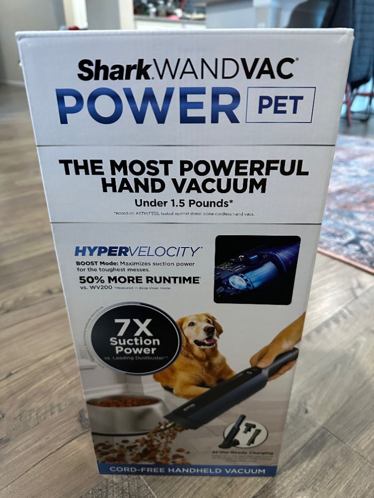 Shark Wandvac Power Pet Cordless Hand Vac, Blue - Bed Bath & Beyond -  37108646